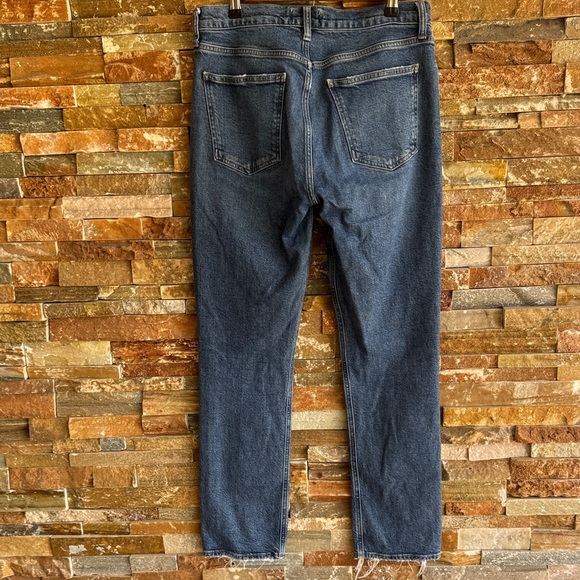 AGOLDE Lyle Jeans Size 29 Organic Cotton Elastane Blend Zip Fly #A9023C-1370 - Picture 2 of 10
